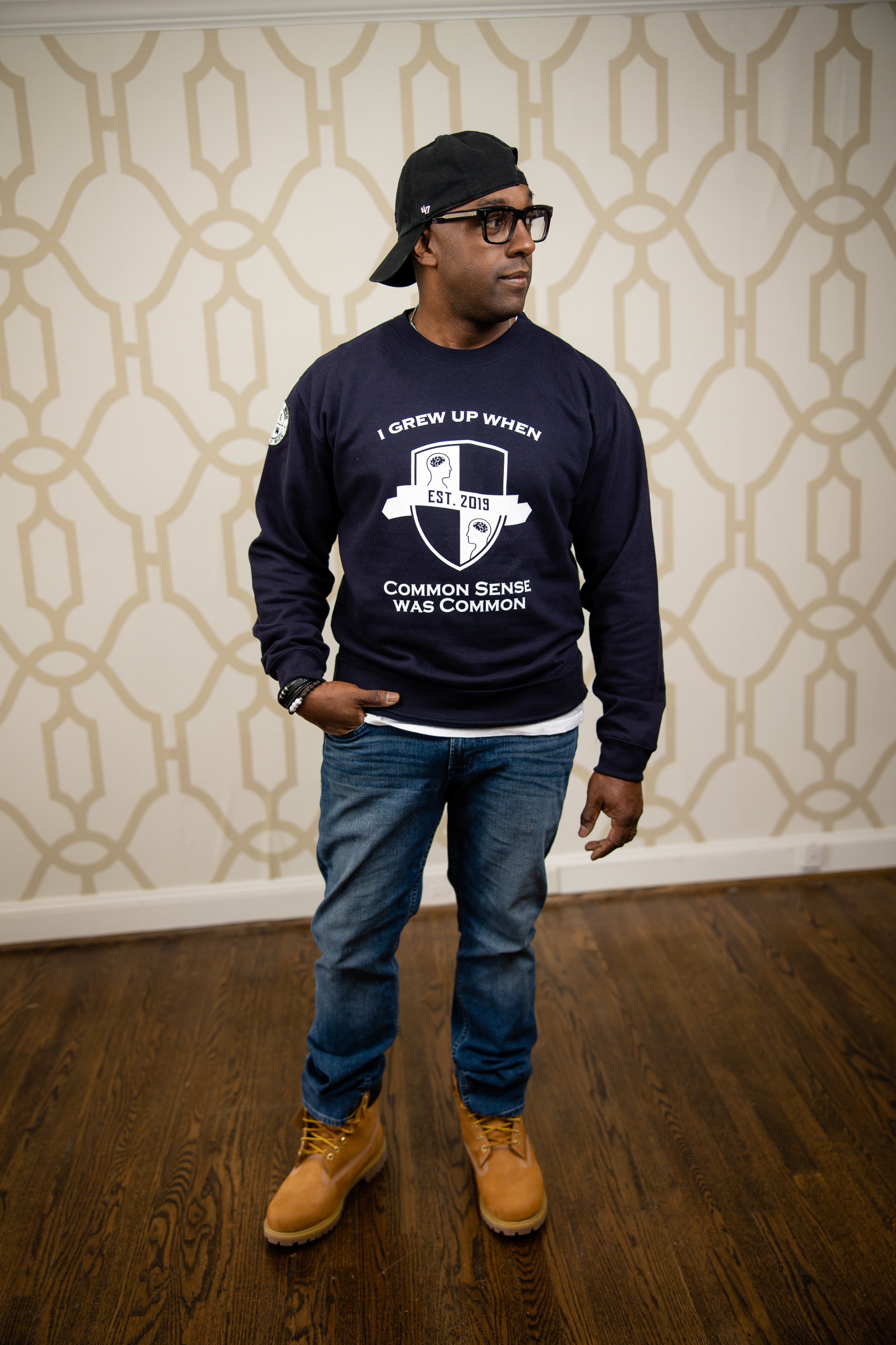 COMMON SENSE not Common Crew neck